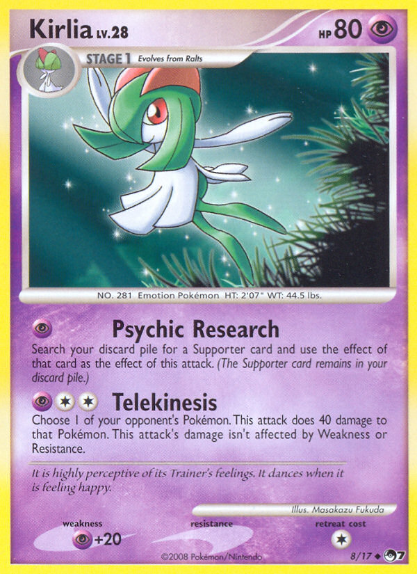 Kirlia (8/17) [POP Series 7] | Good Games Adelaide SA
