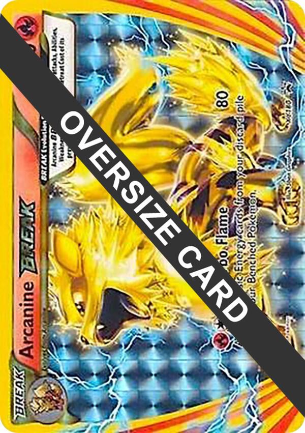 Arcanine BREAK XY180 XY Black Star Promos XY180 (Jumbo Cards)  - Holofoil | Good Games Adelaide SA