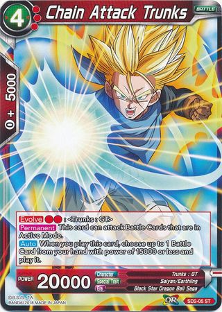 Chain Attack Trunks (Starter Deck - The Extreme Evolution) [SD2-05] | Good Games Adelaide SA