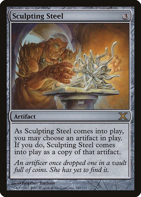Sculpting Steel 342 (10th Edition)  - Foil | Good Games Adelaide SA