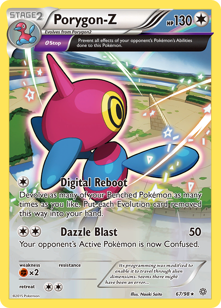 Porygon-Z (67/98) [XY: Ancient Origins] | Good Games Adelaide SA
