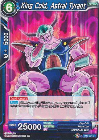 King Cold, Astral Tyrant [BT9-024] | Good Games Adelaide SA
