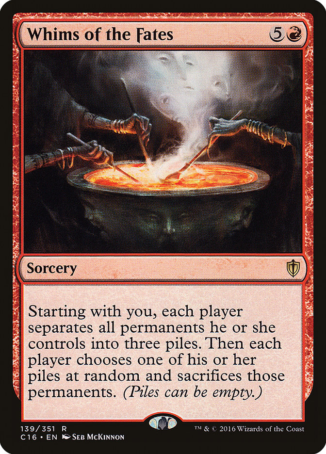Whims of the Fates 139 (Commander 2016)  | Good Games Adelaide SA