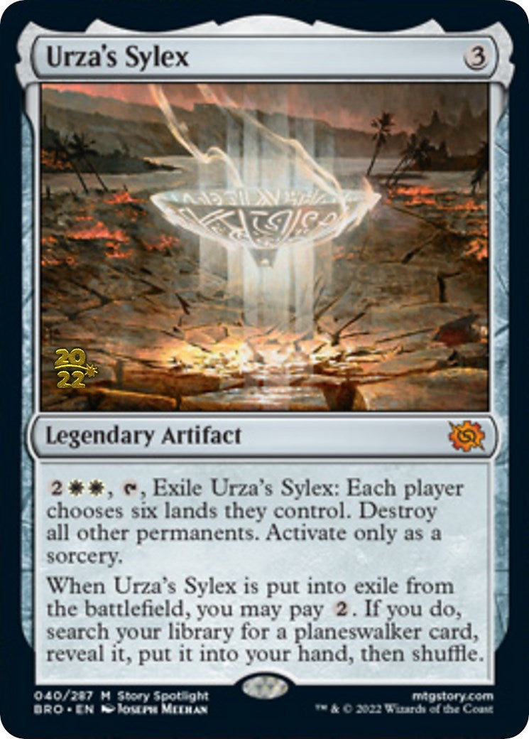 Urza's Sylex [The Brothers' War: Prerelease Promos] | Good Games Adelaide SA
