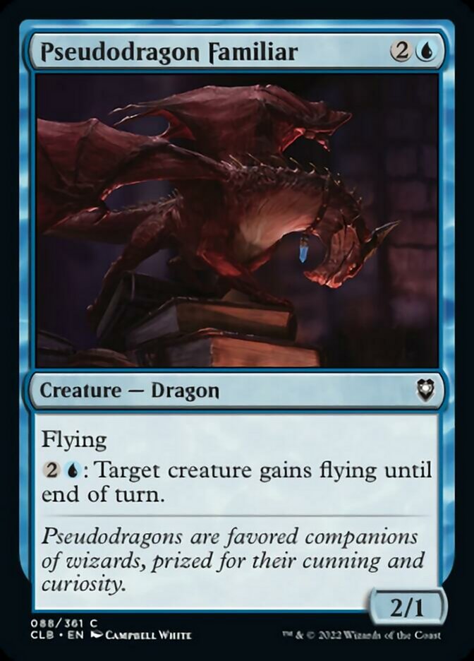 Pseudodragon Familiar [Commander Legends: Battle for Baldur's Gate] | Good Games Adelaide SA