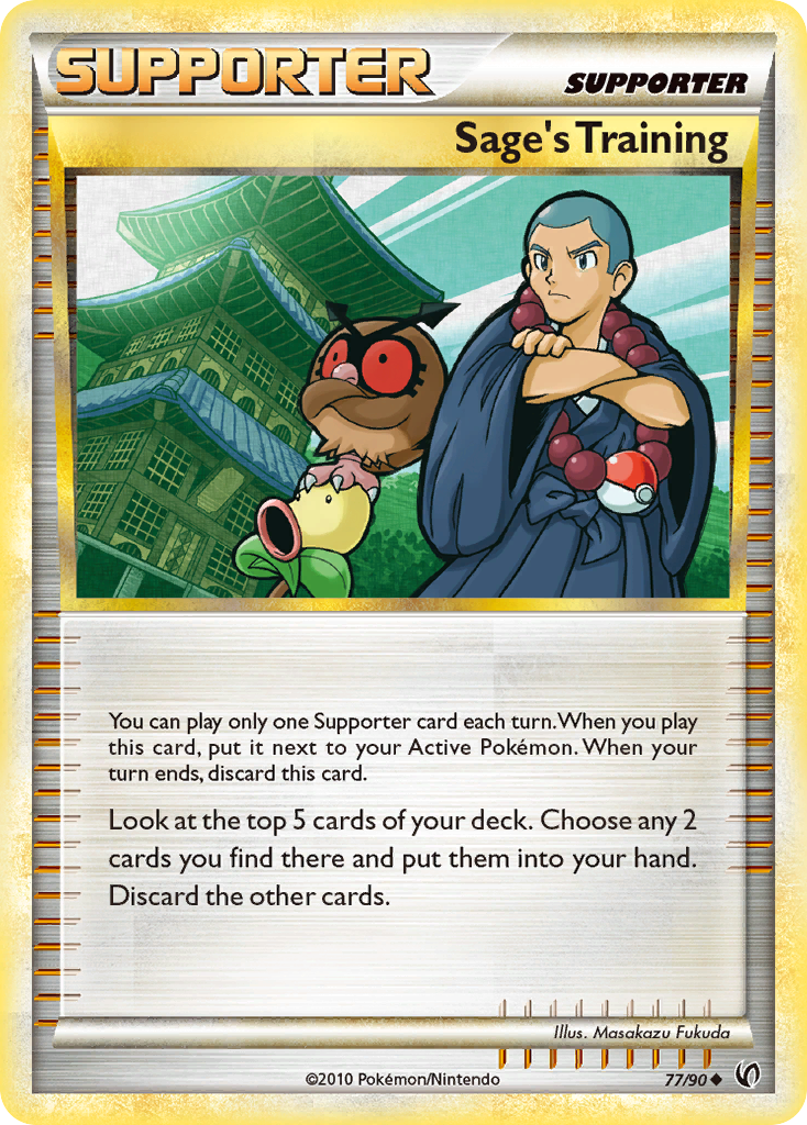 Sage's Training (77/90) [HeartGold & SoulSilver: Undaunted] | Good Games Adelaide SA
