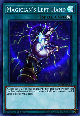 Magician's Left Hand [INCH-EN058] Super Rare | Good Games Adelaide SA
