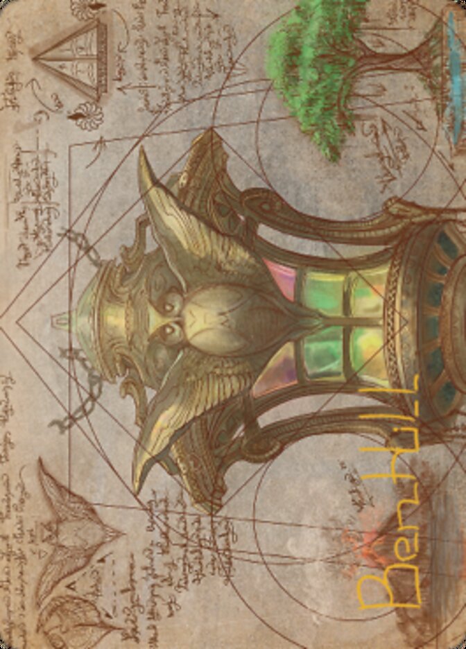 Chromatic Lantern Art Card (Gold-Stamped Signature) [The Brothers' War Art Series] | Good Games Adelaide SA