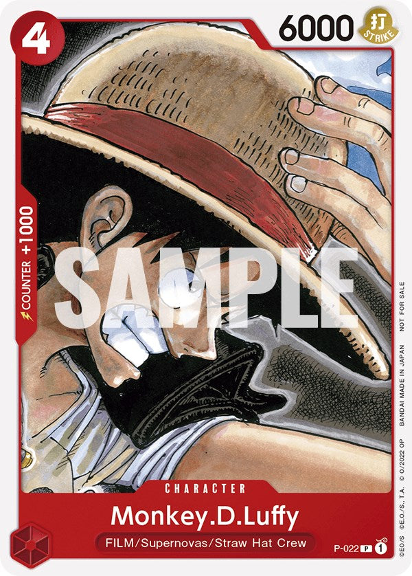 Monkey.D.Luffy (One Piece Film Red) [One Piece Promotion Cards] | Good Games Adelaide SA