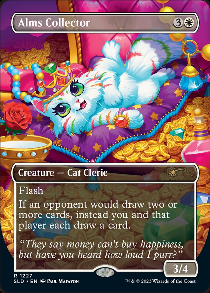 Alms Collector (Borderless) [Secret Lair Drop Series] | Good Games Adelaide SA