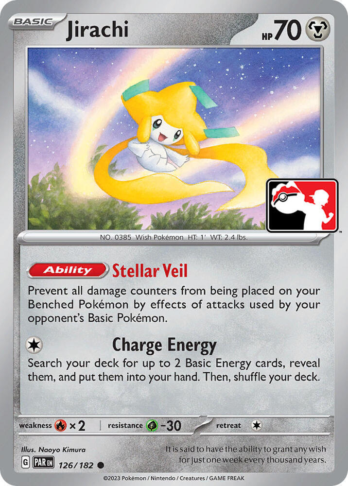 Jirachi Series 5 126/182 (Prize Pack Series Cards)  - Holofoil | Good Games Adelaide SA