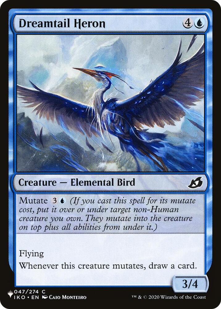 Dreamtail Heron 047/274 (The List Reprints)  | Good Games Adelaide SA