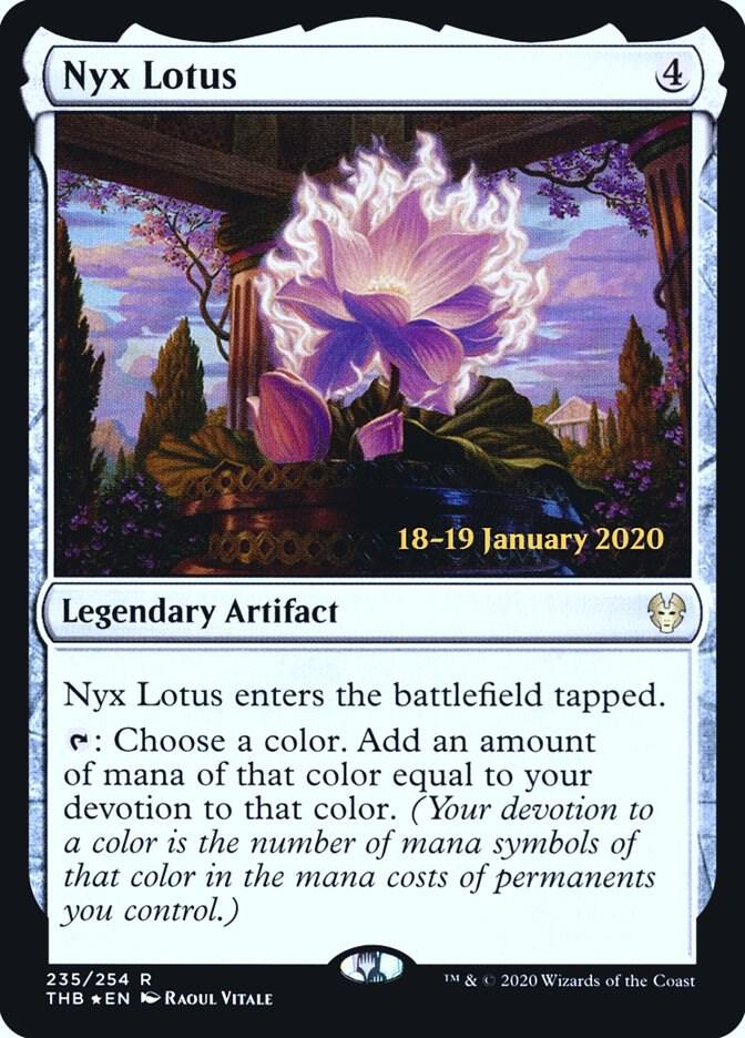 Nyx Lotus 235 (Prerelease Cards)  - Foil | Good Games Adelaide SA