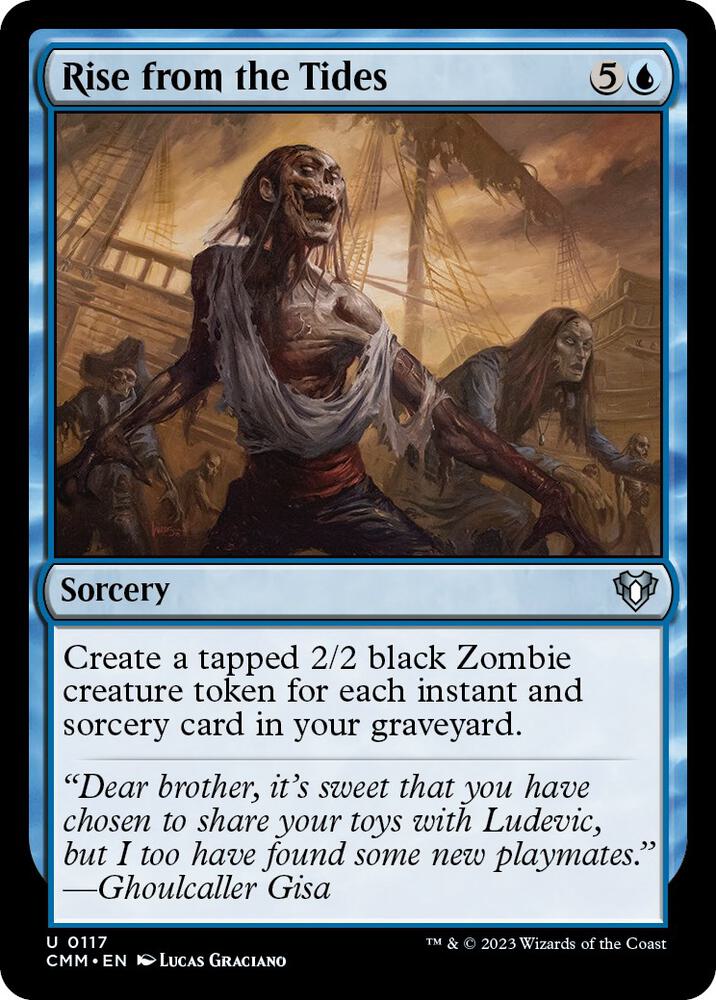 Rise from the Tides 117 (Commander Masters)  - Foil | Good Games Adelaide SA