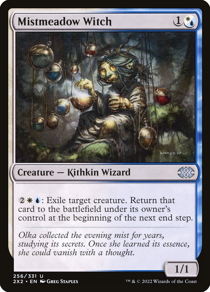 Mistmeadow Witch 256 (Double Masters 2022)  - Foil | Good Games Adelaide SA