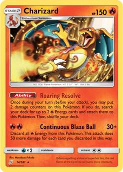 Charizard 14 181 SM Team Up 014/181 (Deck Exclusives)  - Holofoil | Good Games Adelaide SA