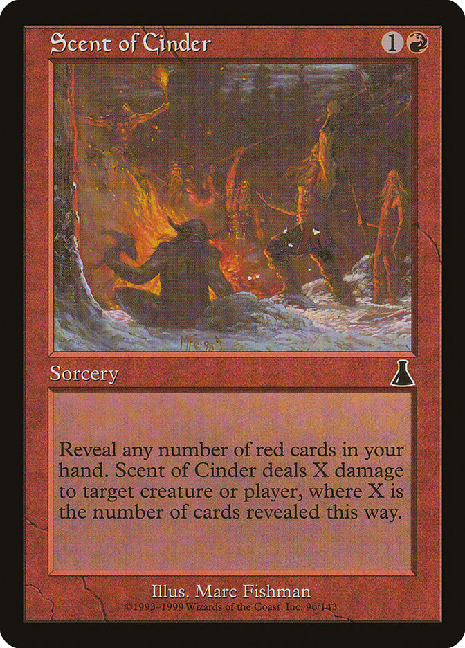 Scent of Cinder 96 (Urza's Destiny)  | Good Games Adelaide SA
