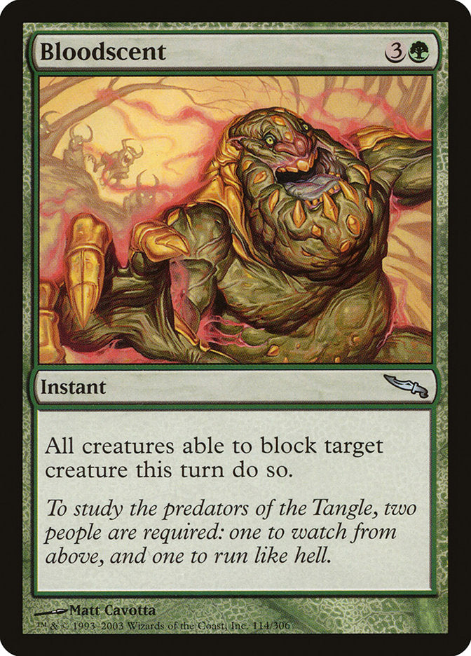 Bloodscent 114 (Mirrodin)  | Good Games Adelaide SA