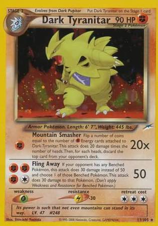 Dark Tyranitar (11/105) [Neo Destiny Unlimited] | Good Games Adelaide SA