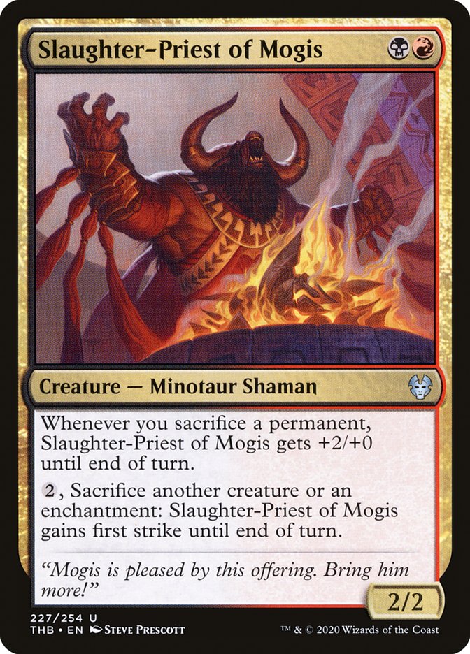 Slaughter-Priest of Mogis [Theros Beyond Death] | Good Games Adelaide SA