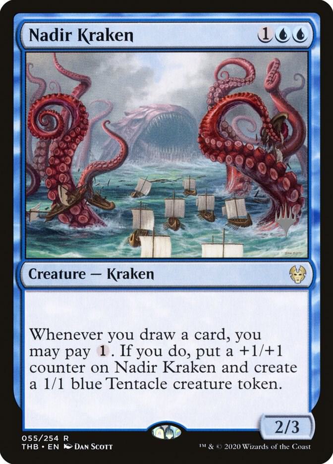 Nadir Kraken 55 (Promo Pack: Theros Beyond Death)  - Foil | Good Games Adelaide SA