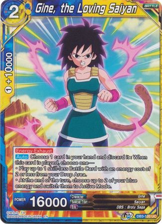 Gine, the Loving Saiyan [DB3-120] | Good Games Adelaide SA