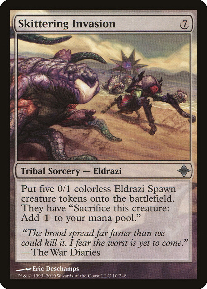 Skittering Invasion 10 (Rise of the Eldrazi)  - Foil | Good Games Adelaide SA
