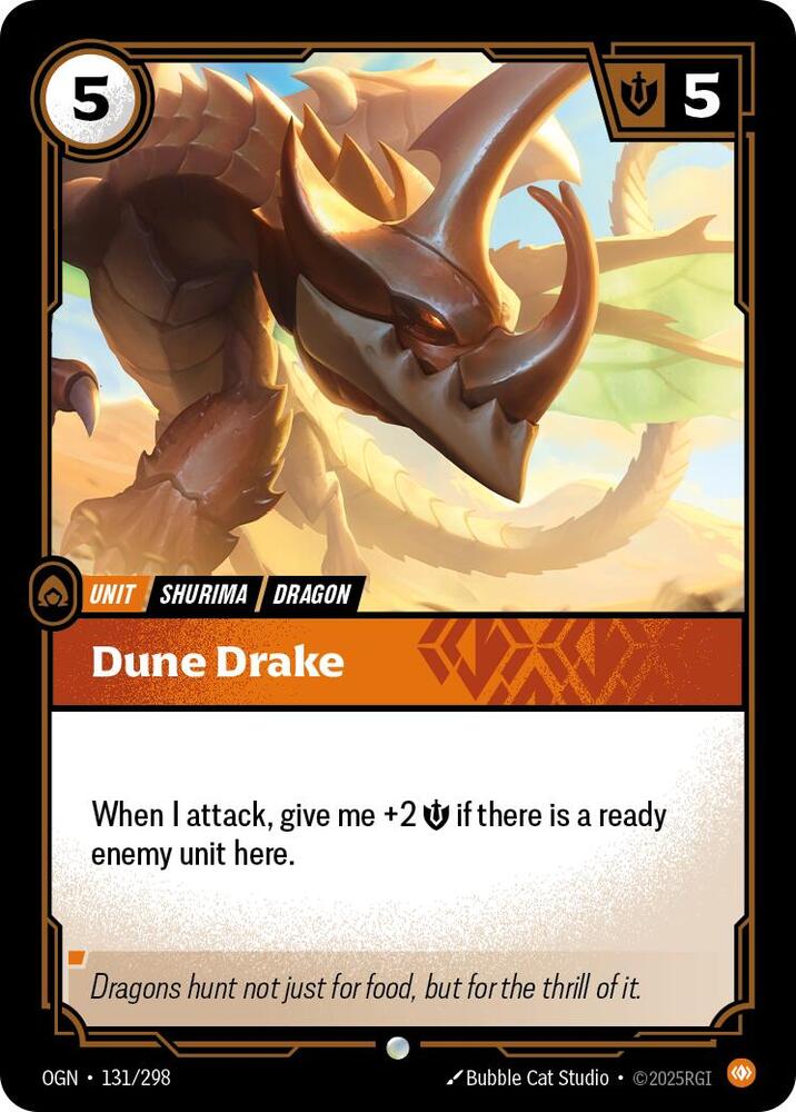 Dune Drake 131/298 (Origins)  - Foil | Good Games Adelaide SA