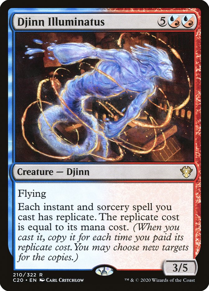 Djinn Illuminatus 210 (Commander 2020)  | Good Games Adelaide SA