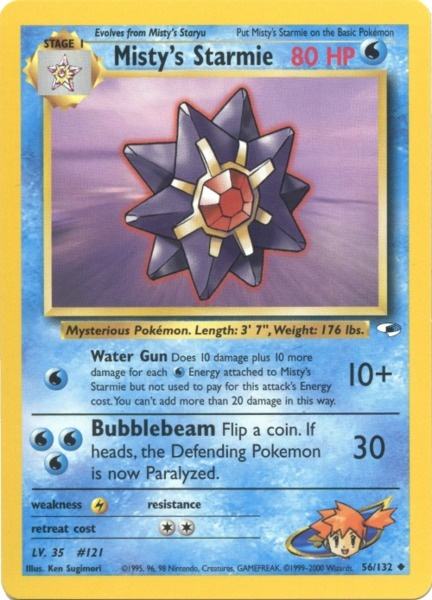 Misty's Starmie (56/132) [Gym Heroes Unlimited] | Good Games Adelaide SA