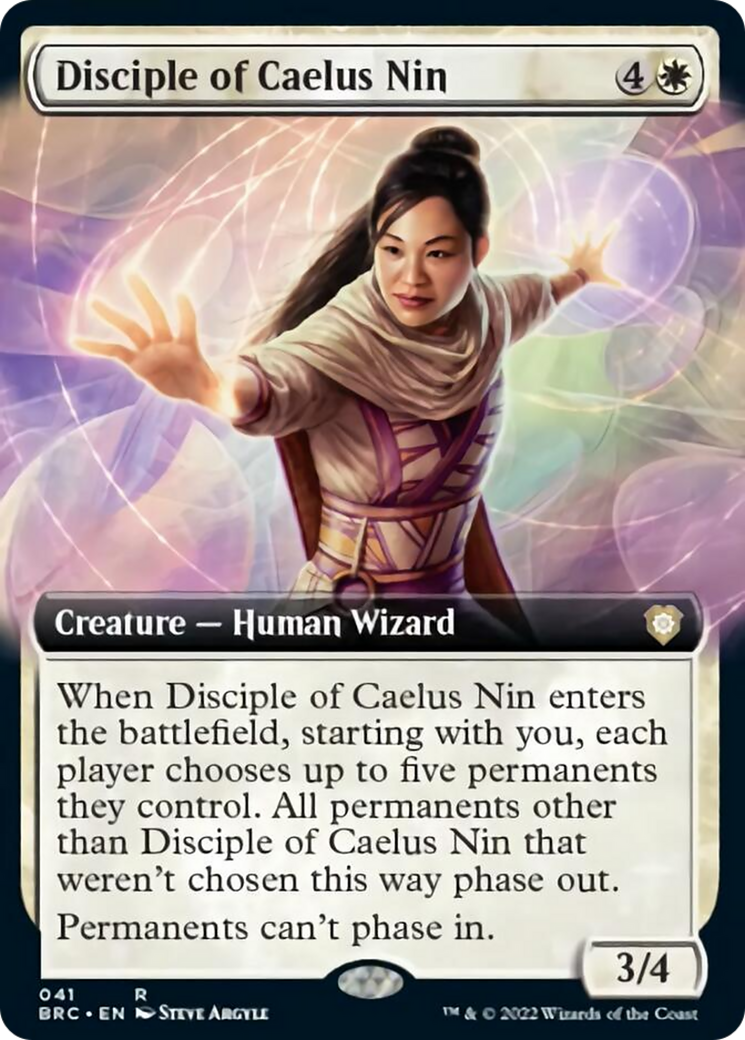 Disciple of Caelus Nin (Extended Art) [The Brothers' War Commander] | Good Games Adelaide SA