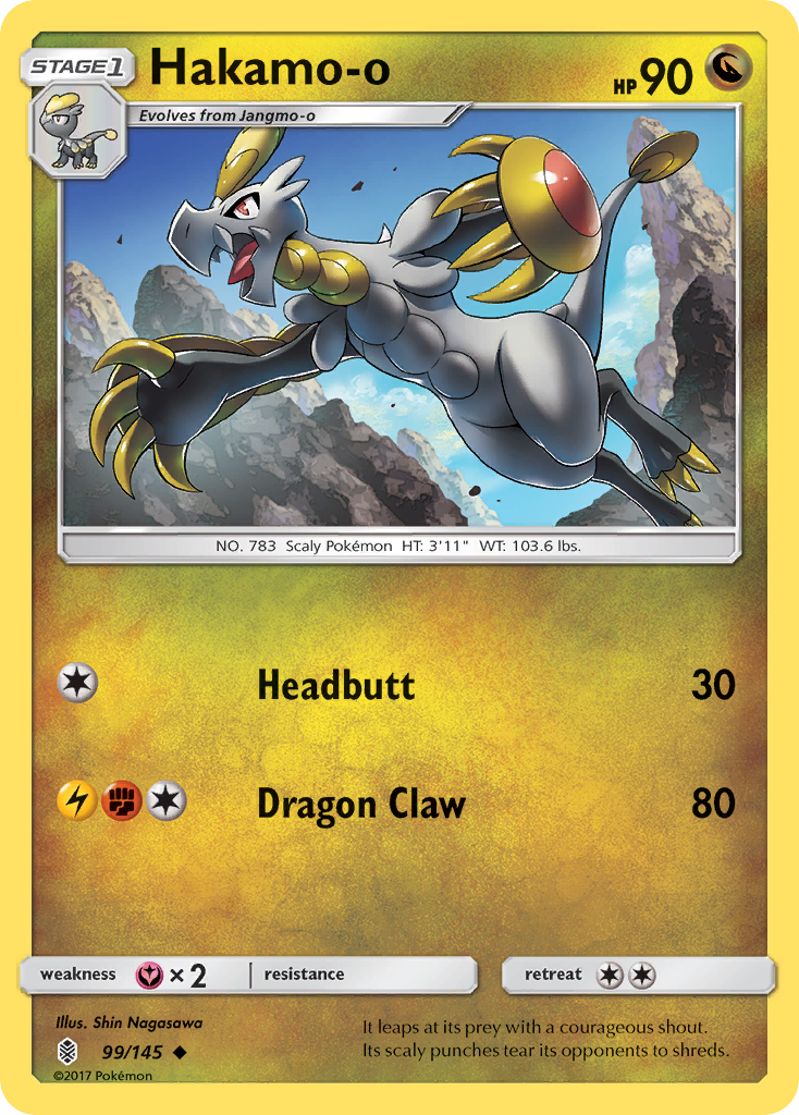 Hakamo-o (99/145) [Sun & Moon: Guardians Rising] | Good Games Adelaide SA
