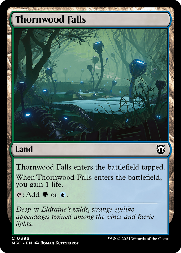 Thornwood Falls (Ripple Foil) [Modern Horizons 3 Commander] | Good Games Adelaide SA