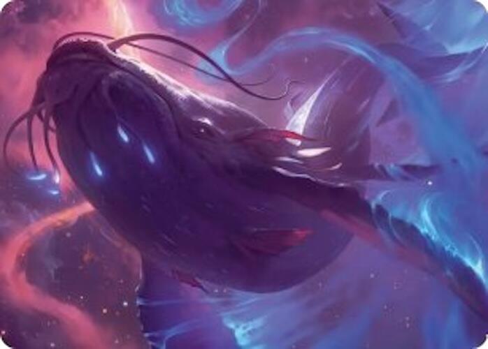 Starbreach Whale Art Card 9 (Art Series: Edge of Eternities)  | Good Games Adelaide SA