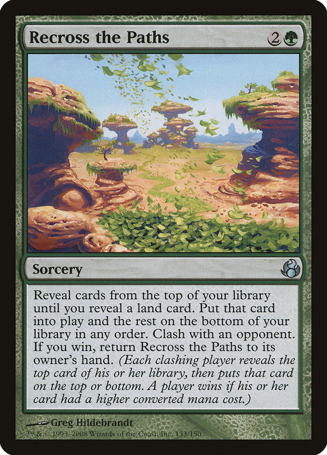 Recross the Paths 133 (Morningtide)  - Foil | Good Games Adelaide SA