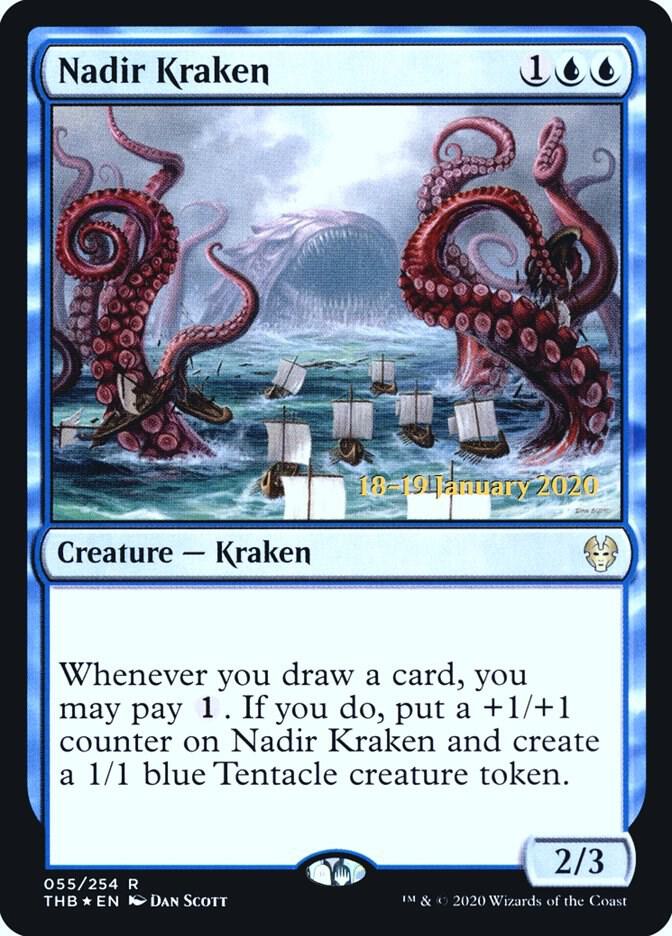 Nadir Kraken 55 (Prerelease Cards)  - Foil | Good Games Adelaide SA