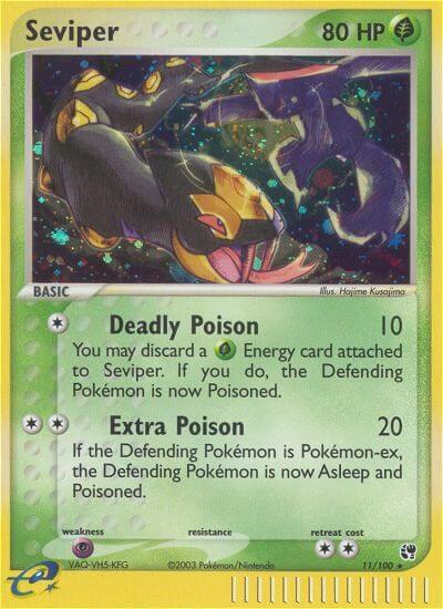 Seviper 11/100 (Sandstorm)  - Reverse Holofoil | Good Games Adelaide SA