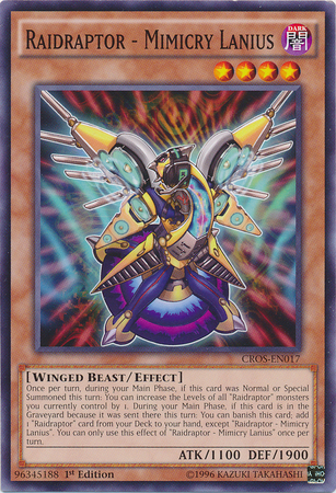 Raidraptor - Mimicry Lanius [CROS-EN017] Common | Good Games Adelaide SA