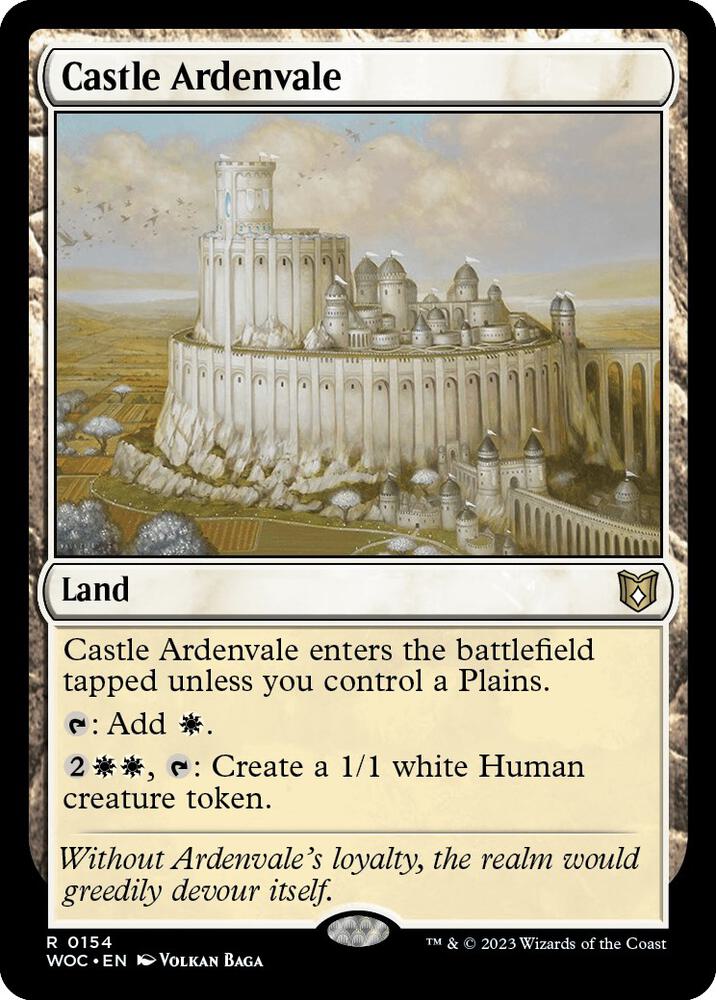 Castle Ardenvale 154 (Commander: Wilds of Eldraine)  | Good Games Adelaide SA