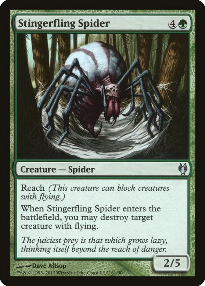 Stingerfling Spider 61 (Duel Decks: Izzet vs. Golgari)  | Good Games Adelaide SA