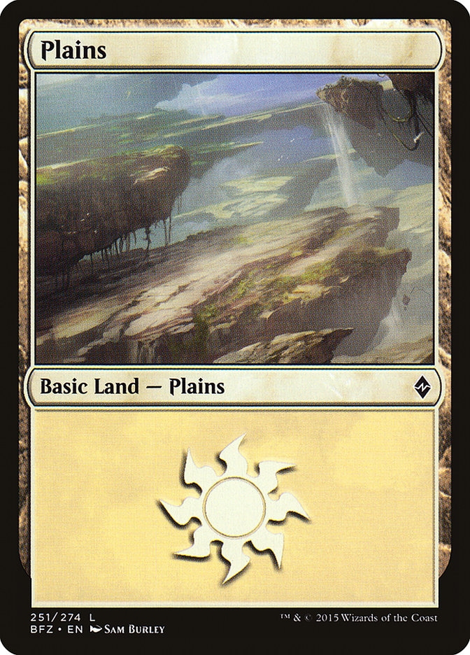 Plains (251) [Battle for Zendikar] | Good Games Adelaide SA