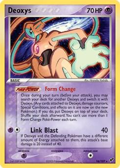Deoxys 16 107 EX Deoxys 016/107 (Deck Exclusives)  - Holofoil | Good Games Adelaide SA
