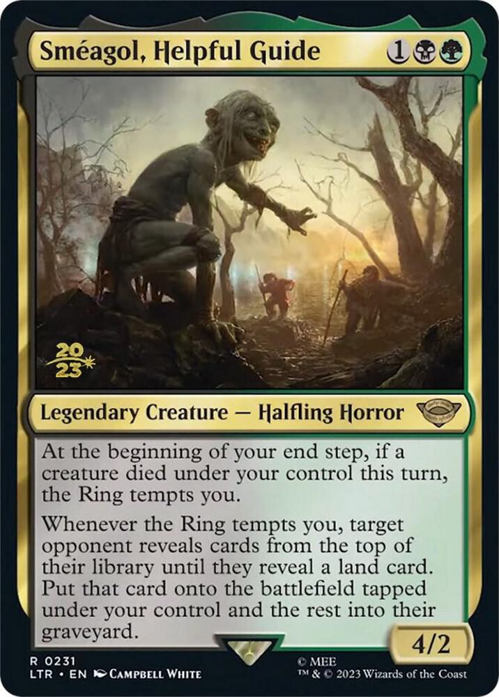 Smeagol Helpful Guide 231 (Prerelease Cards)  - Foil | Good Games Adelaide SA