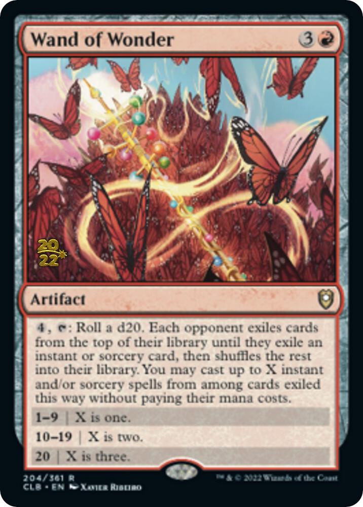 Wand of Wonder 204 (Prerelease Cards)  - Foil | Good Games Adelaide SA