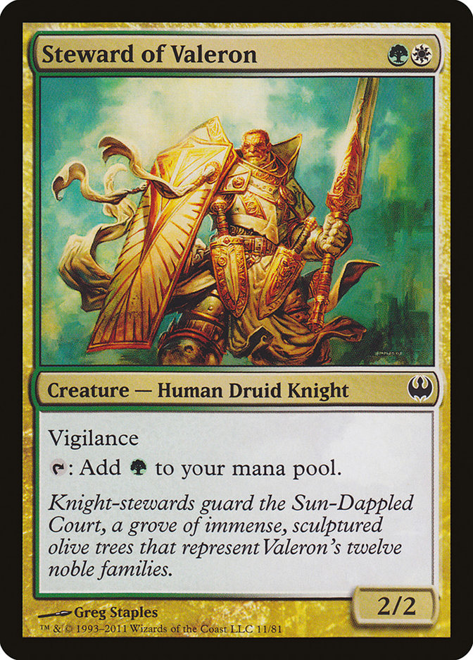 Steward of Valeron [Duel Decks: Knights vs. Dragons] | Good Games Adelaide SA