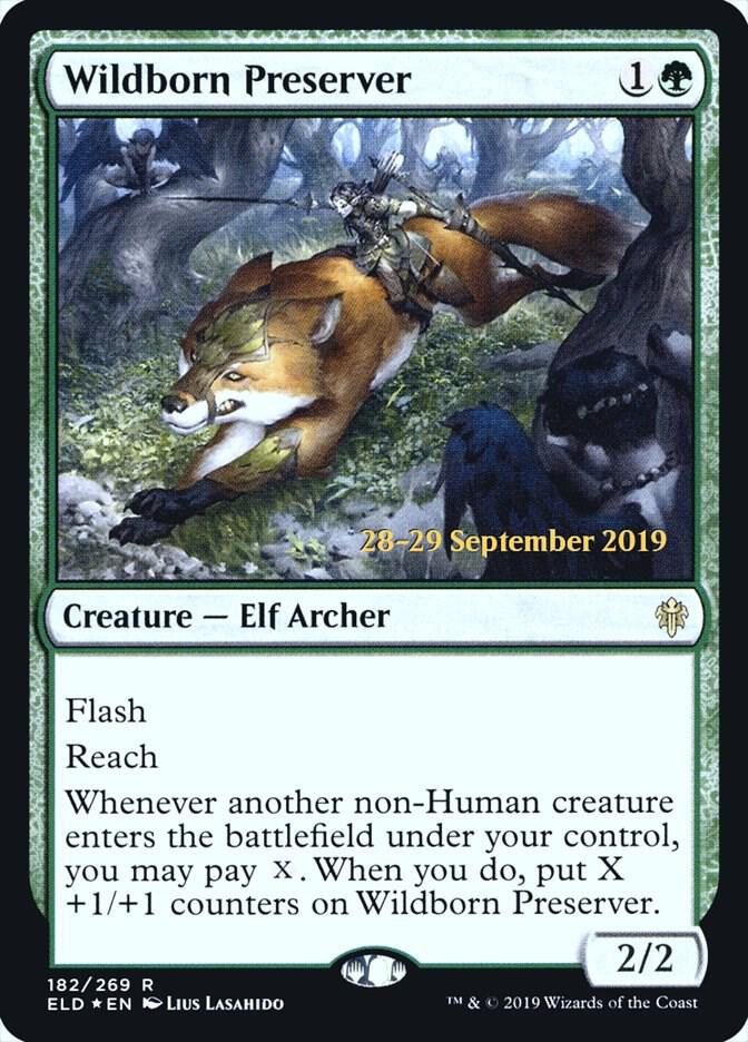 Wildborn Preserver 182 (Prerelease Cards)  - Foil | Good Games Adelaide SA