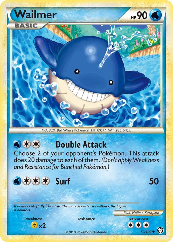 Wailmer 52/102 (Triumphant)  - Reverse Holofoil | Good Games Adelaide SA