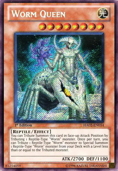 Worm Queen [HA02-EN054] Secret Rare | Good Games Adelaide SA