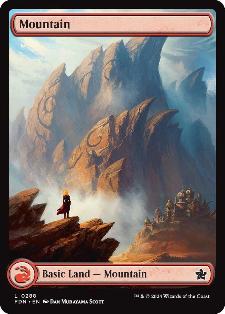 Mountain 0288 288 (Foundations)  - Foil | Good Games Adelaide SA