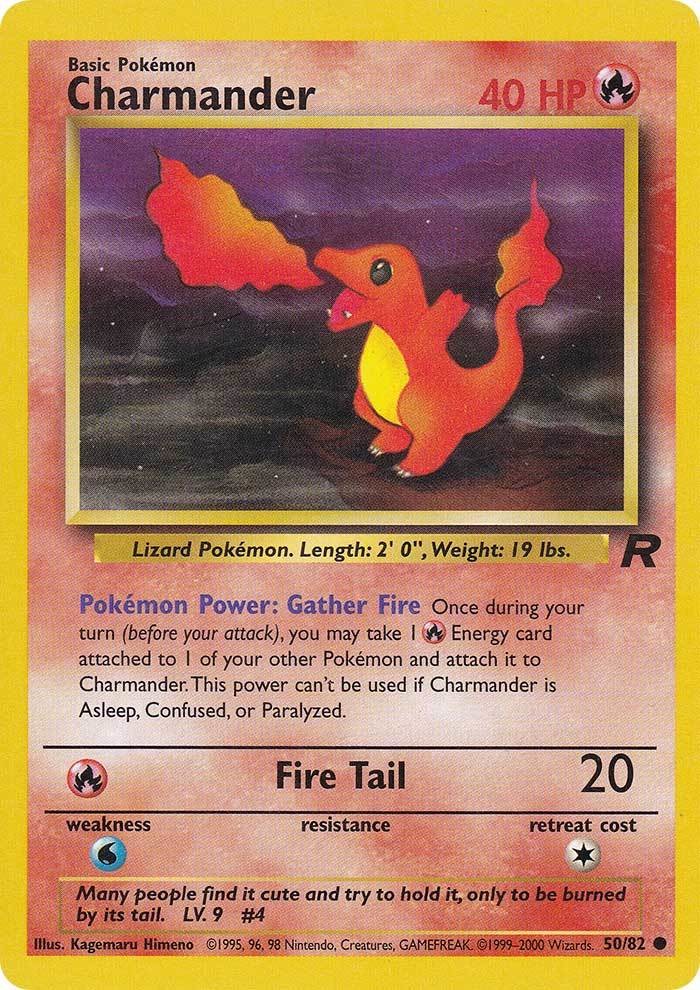 Charmander (50/82) [Team Rocket Unlimited] | Good Games Adelaide SA